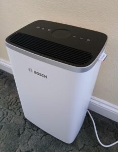 Bosch Dry 1000 Dehumidifier Easy Efficient Quiet For Your Home And Bedroom For Rooms up to 17 m² Quick Drying for Your Laundry